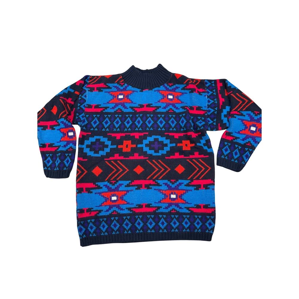 Vintage Geometric Sweater